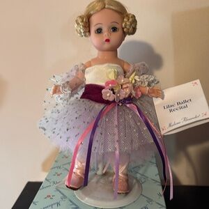 Madame Alexander Lilac Ballet Recital 8” Wendy Doll style 17650 from 1999
